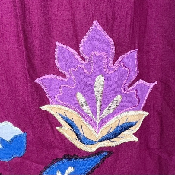 Embroidered Caftan Dress Size Small - Picture 6 of 7